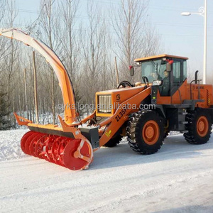 Snow Blower For Wheel Loader (Front Loader Attachment) Good Sale In Russia