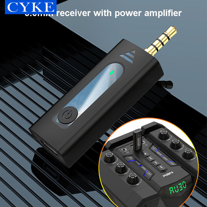 CYKE 3.5 Mm Dual Mini Clip Lavalier Collar Lapel Wireless Mic Microphone For Mobile Phone Camera Vlogging K35