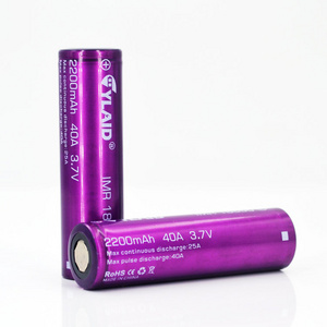 Pin sac 18650 Cylaid  2200mAh 40A for Mech and Boxes mod