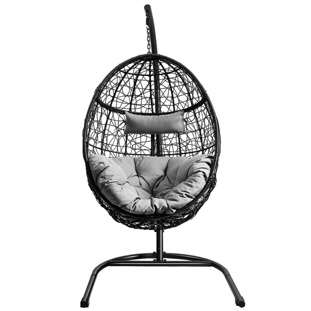 Wholesales egg swing chair outdoor furniture for indoor and outdoor using