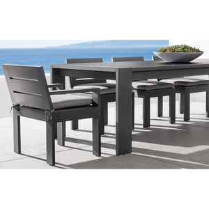 Garden Furniture 8 Seater Table And Chairs Outdoor Aluminum Patio Furniture Sets Luxurious Outdoor Garden Dining Set