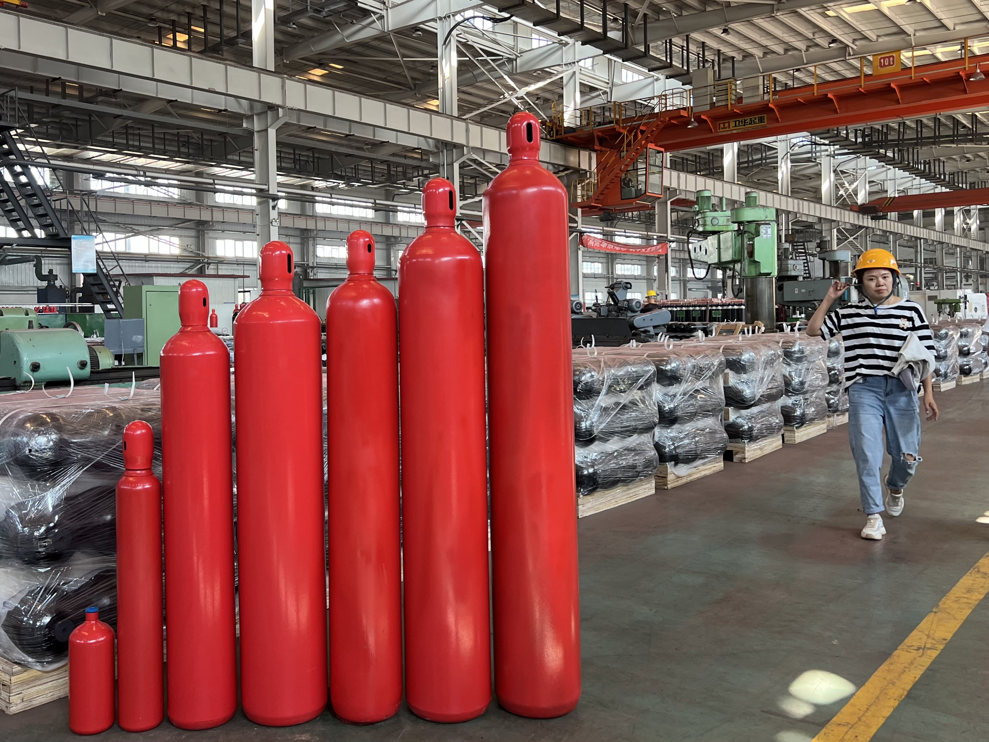 Portable Seamless Steel Gas Cylinders-Argon Nitrogen Oxygen CO2 4L 8L 10L 20L 40L 50L Cylinder Sizes Available