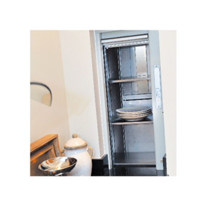 Restaurant Kitchen Mini Food Elevator 100kg Kitchen Dumbwaiter Lift Elevator Japan Modern 304 Hairline Stainless Steel 5 Years