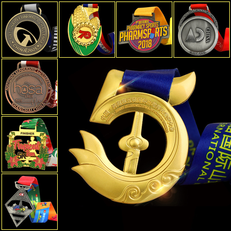 Customized Marathon running Games events commemorative listing metal children's MEDALS customized