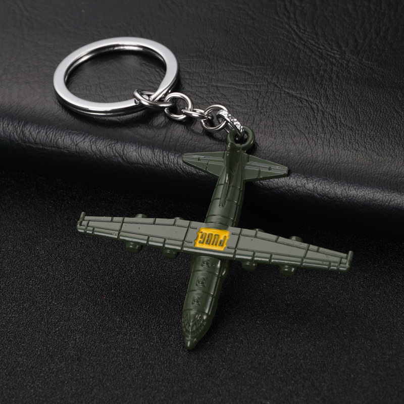 Jedi survival gun weapon pendant key chain game coffee gift keychain