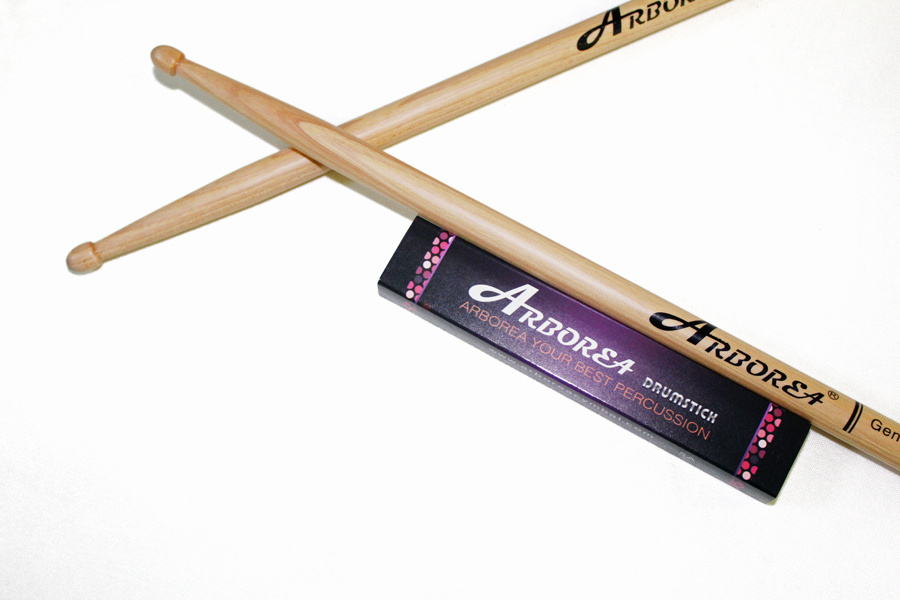 Aborea Professional Hickory Drumsticks Drum Sticks  5 A  7 A  7 B for Electric Drums