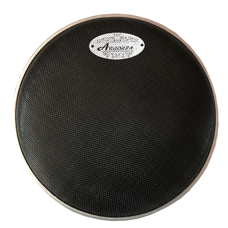 Arborea Mesh Drum Head 16 18 20 inch Drum Skin Black Color for Muting Sound