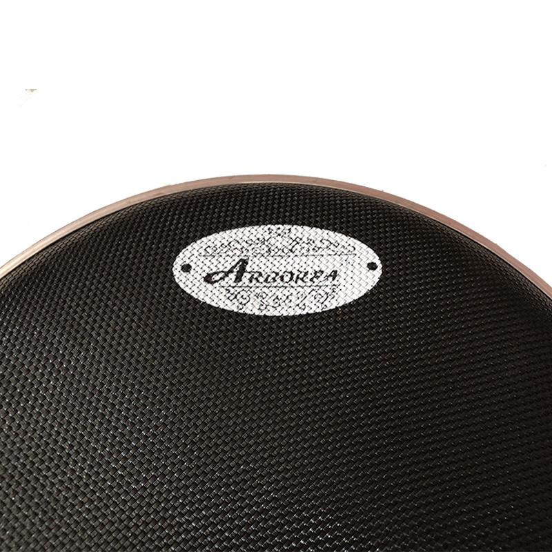 Arborea Mesh Drum Head 16 18 20 inch Drum Skin Black Color for Muting Sound