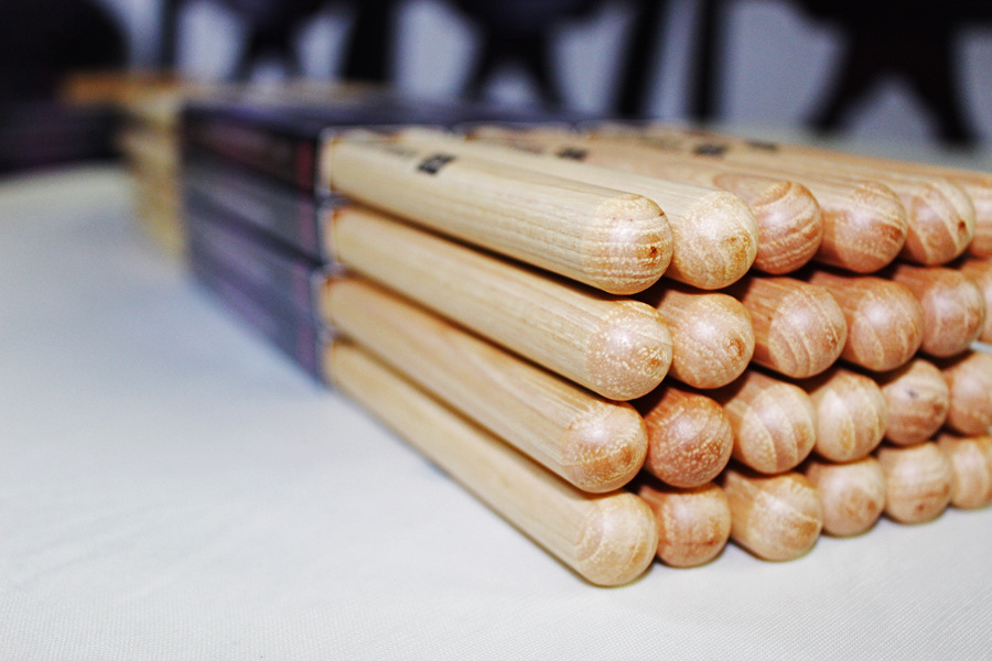 Wooden Color Drumsticks  5 B  Hickory Drum Sticks