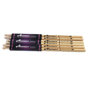 Wooden Color Drumsticks  5 B  Hickory Drum Sticks