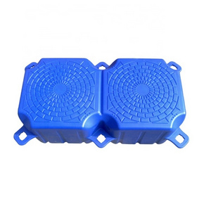 ISO CE Float dock block design plastic blow mold blowing mould