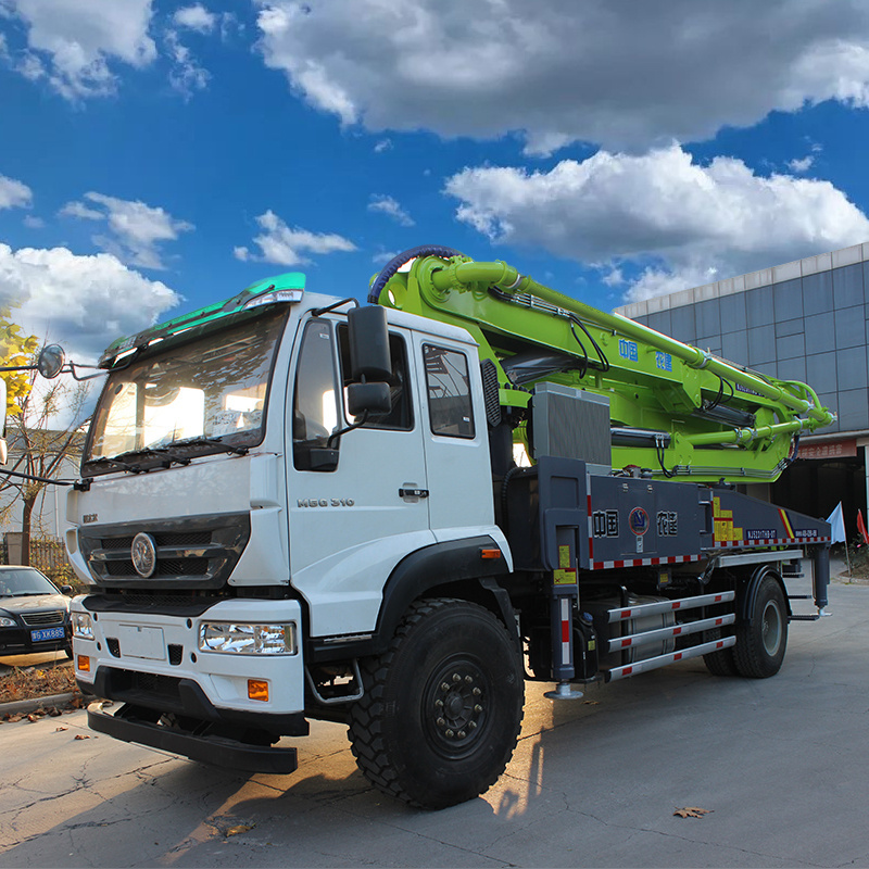 Hot Sale 37m Truck Mounted Towed Concrete Pump Factory Supply