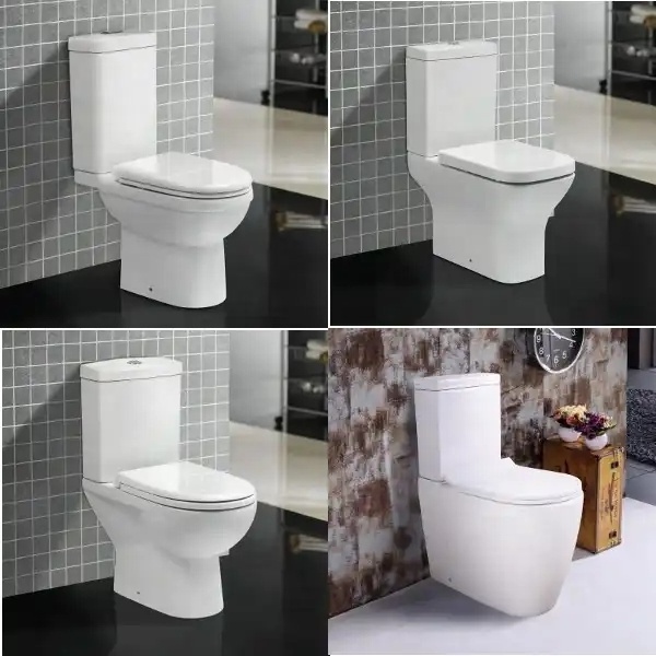 Twyford Modern White Toilets Manufacturer Sanitary Ware Two Piece Wc Toilet Ceramic Ghana Wc Toilet