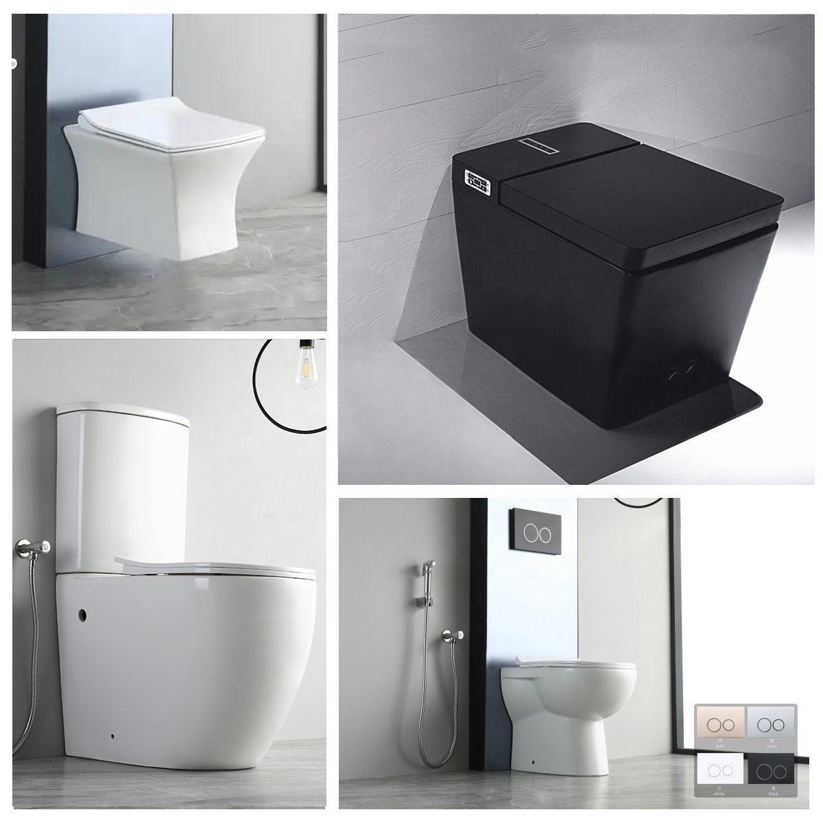 Twyford Modern White Toilets Manufacturer Sanitary Ware Two Piece Wc Toilet Ceramic Ghana Wc Toilet