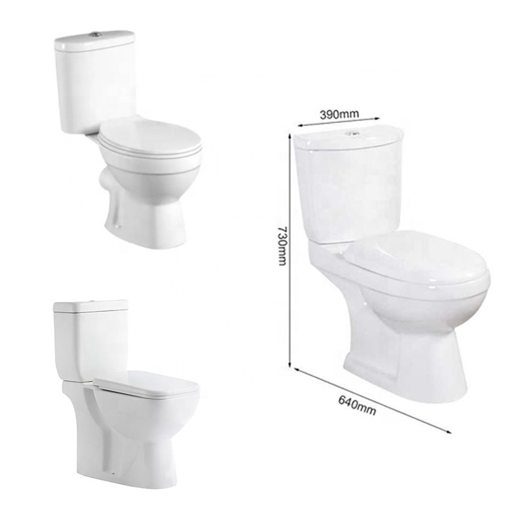 Twyford Modern White Toilets Manufacturer Sanitary Ware Two Piece Wc Toilet Ceramic Ghana Wc Toilet