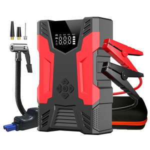 4 in 1 multi-function car jump starter with air compressor Portable jump starter with air pump 12v jump box with Tire Inflator