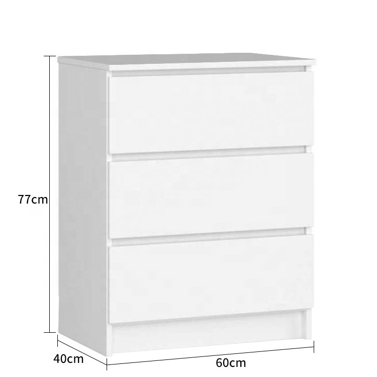 Custom white dressers bedroom furniture wood storage cabinet 6 drawers