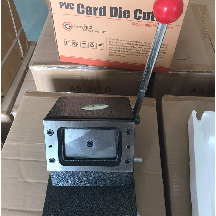 54*86 Manual PVC ID CARD HAND DIE CUTTER