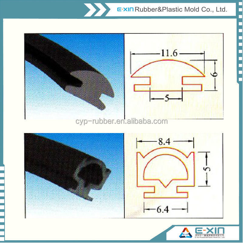 Aluminium alloy door seal/Glass curtain wall Rubber Seal Strip/EPDM boat window seal