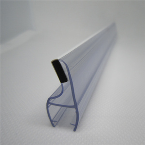 shower door magnetic seal/ waterproof glass edge rubber strip for shower door/Rubber gasket for glass