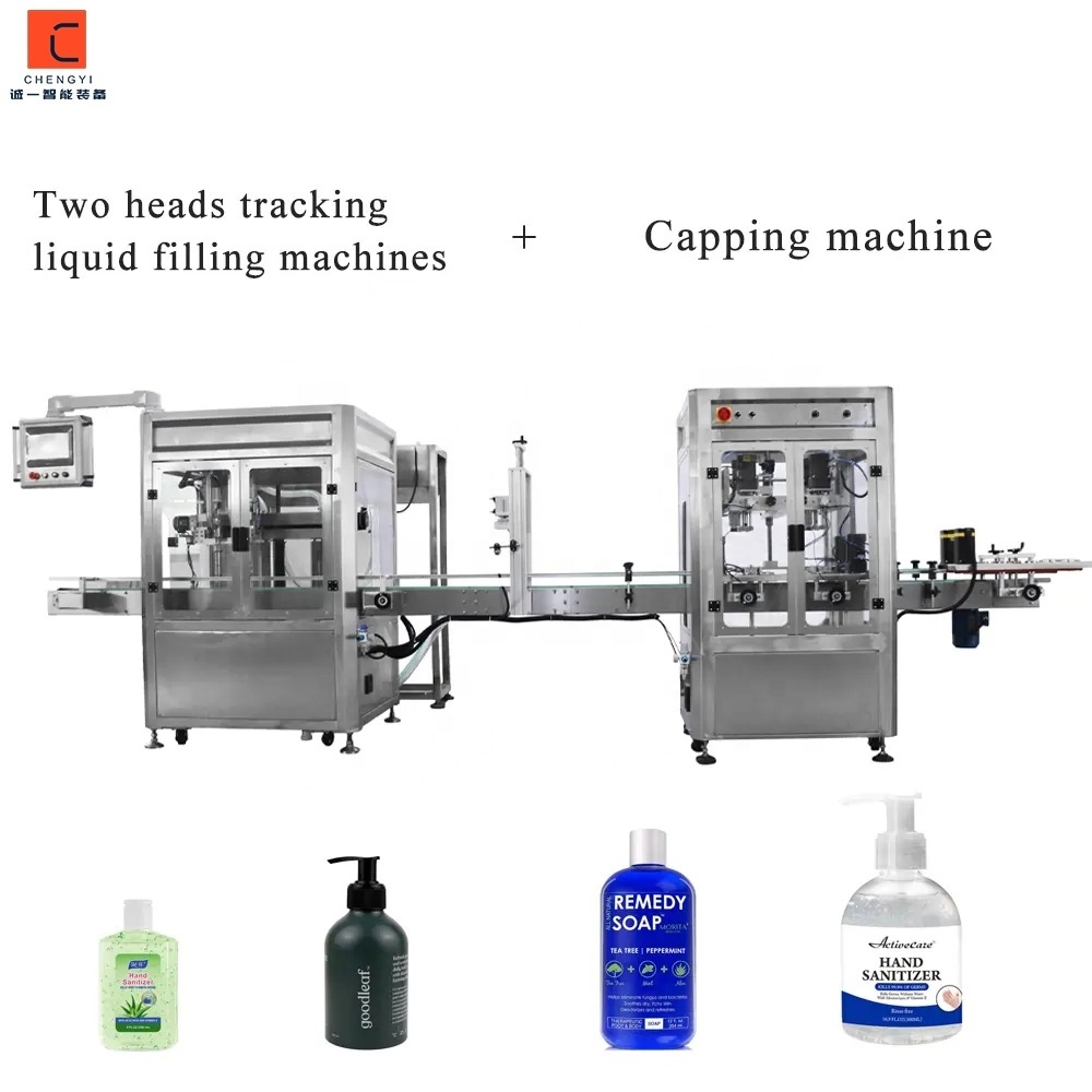 Full automatic filling machines Essential Oil filling machine Bottle Liquid Filling Capping And Labeling Machine