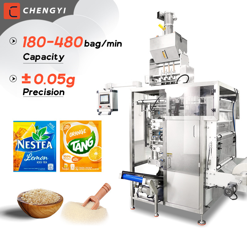 food drink powder bag packing machine drinks instant tea packing machine  vertical fruit green tea powder packing machine