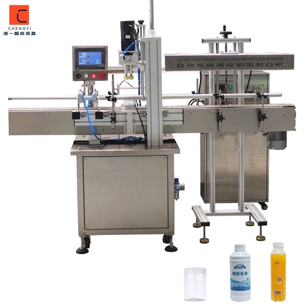 Full Automatic Desktop Small Volume Liquid Filling Machine Capping Machine Labeling Machine Whole Filling Line