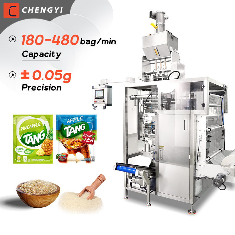 food drink powder bag packing machine drinks instant tea packing machine  vertical fruit green tea powder packing machine