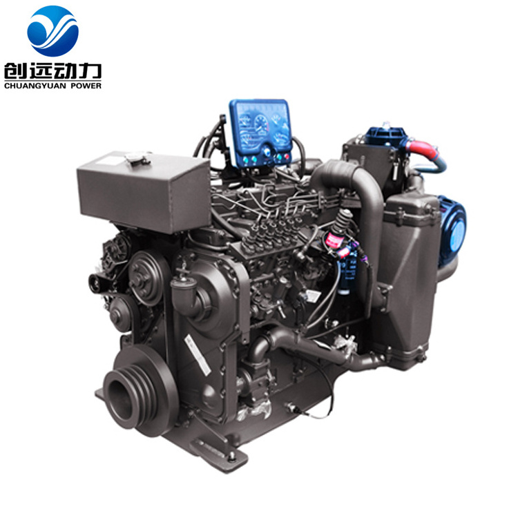 Africa hot sales Shanghai D683 Series 400 hp 6 cylinder boat diesel outboard  engine