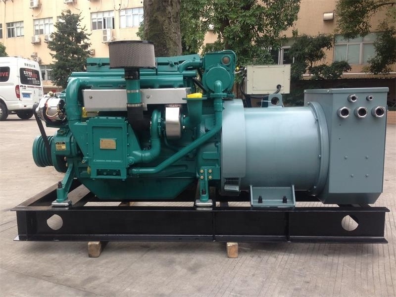 CY Power manufacturer 24V DC electric start open soundproof water cooling small marine silence diesel generator