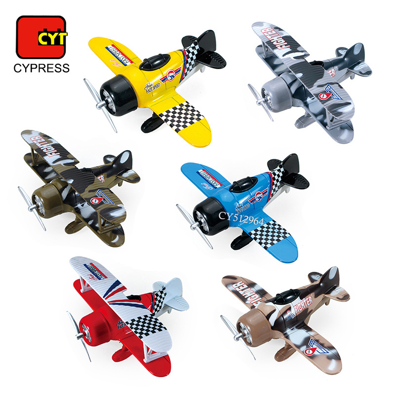 Cheap Toy Pull Back Die Cast Alloy Plane