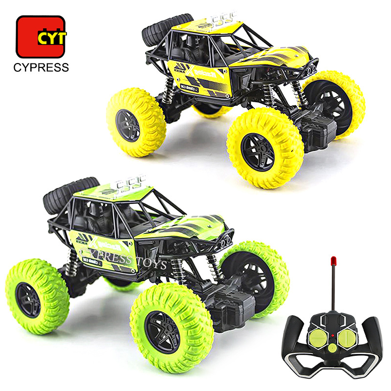 118  RC Off-Road Remote Control climbing big wheels rock crawler Metal Car truck toys Monster Trucks Friction Powered car