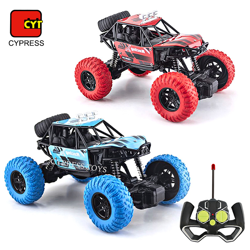 118  RC Off-Road Remote Control climbing big wheels rock crawler Metal Car truck toys Monster Trucks Friction Powered car