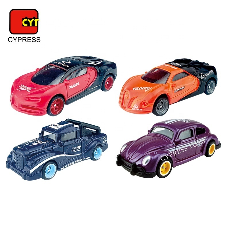 Wholesale Coche De Juguete High Quality Slide Car Toy Set 1/64 Diecast Car Model Car Die cast