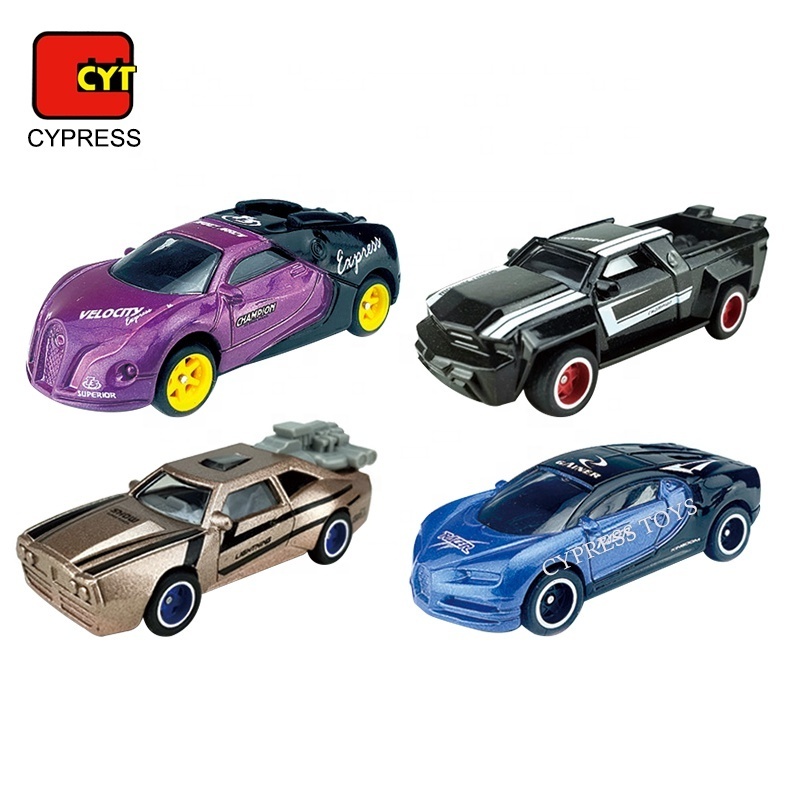 Wholesale Coche De Juguete High Quality Slide Car Toy Set 1/64 Diecast Car Model Car Die cast