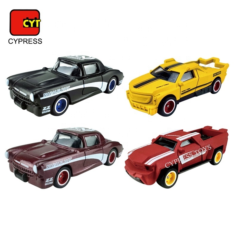 Wholesale Coche De Juguete High Quality Slide Car Toy Set 1/64 Diecast Car Model Car Die cast