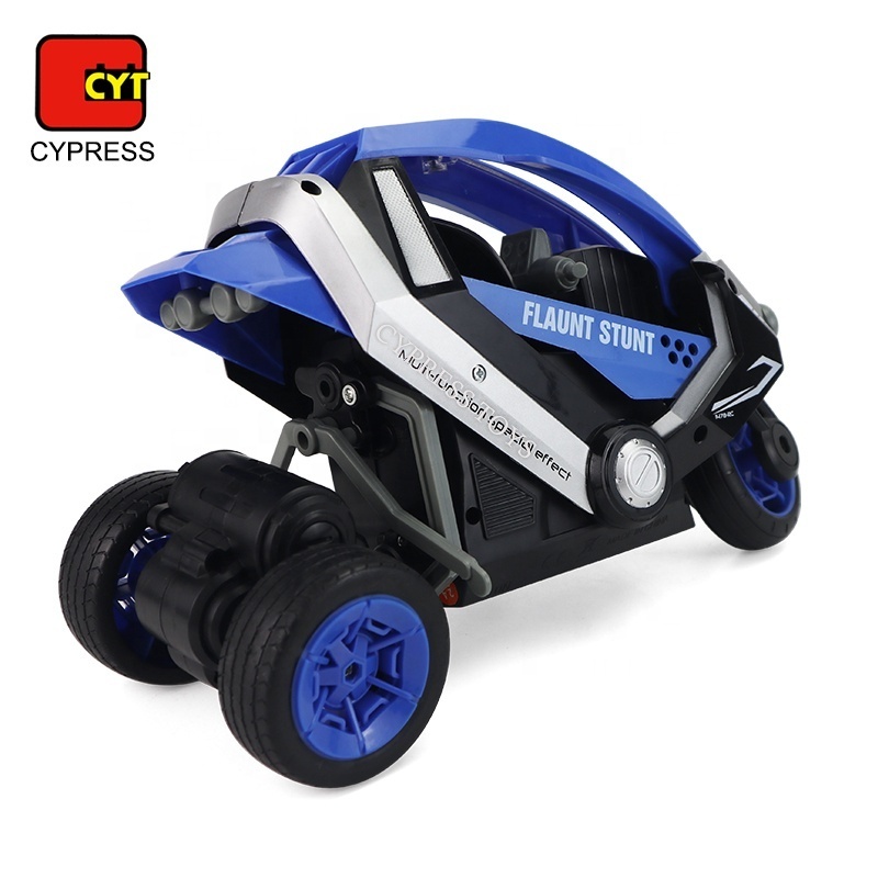 New Style 1:18 Radio Control Toys RC Stunt Car Tricycle Toy RC Motorcycle Toy