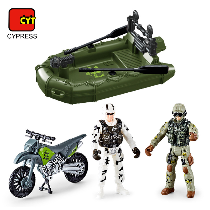 New Toy Soldiers Army Toys Military Vehicle Toy Watchtower Military Action Figures Helicopter Truck Set For Boys