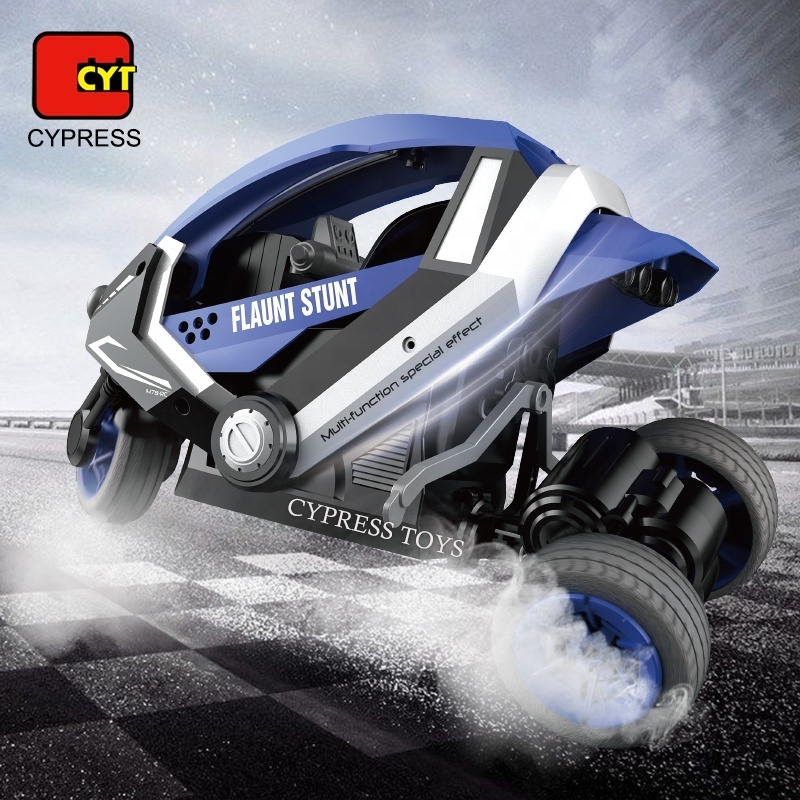 New Style 1:18 Radio Control Toys RC Stunt Car Tricycle Toy RC Motorcycle Toy