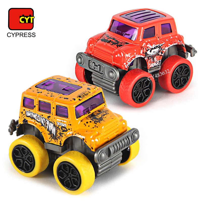 Metal Pull Back Cars Diecast Toy Vehicles Monster Trucks 24 Piece Mini Car Set For Kids