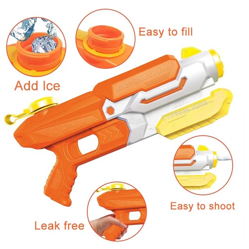 Most Popular Custom Water Guns Toys Summer Pressure Holi Water Gun Toys Water Guns For Kids Adults 2 Pack