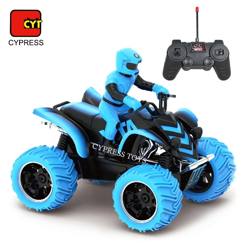 2021 New Remote Control RC Car Drift 1/10 ATV Motorcycle Toys Stunt Car For Boy