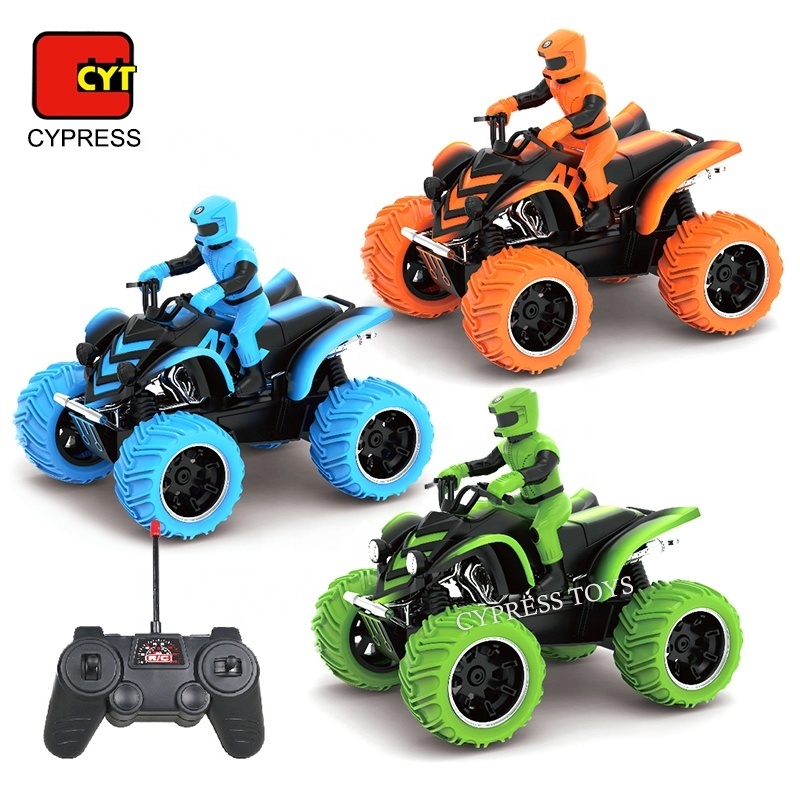 2021 New Remote Control RC Car Drift 1/10 ATV Motorcycle Toys Stunt Car For Boy