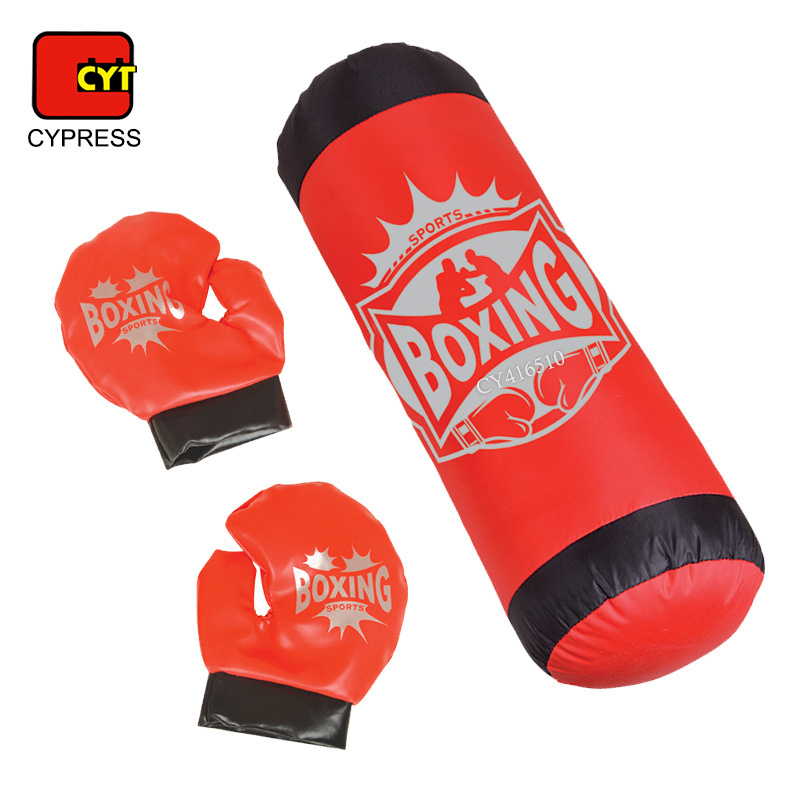 Wholesale Kids Sports Toys Punching Bag Mini Boxing Bag Set Toy Includes BoxingGloves For Boys