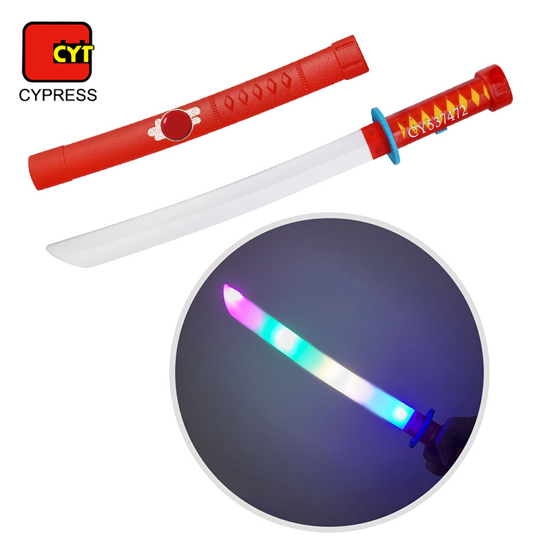 Cheap Toys Swords Light Up Kids Mini Toy Katana With Flashing LED Light And Sound For Boys