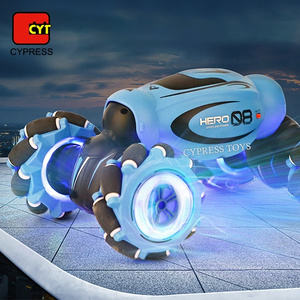 Newest 2.4g Remote Control Double Roll Stunt Car Kids Radio Control Stunt Car Hand Gesture Car