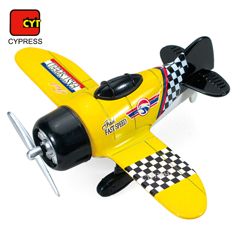 Cheap Toy Pull Back Die Cast Alloy Plane