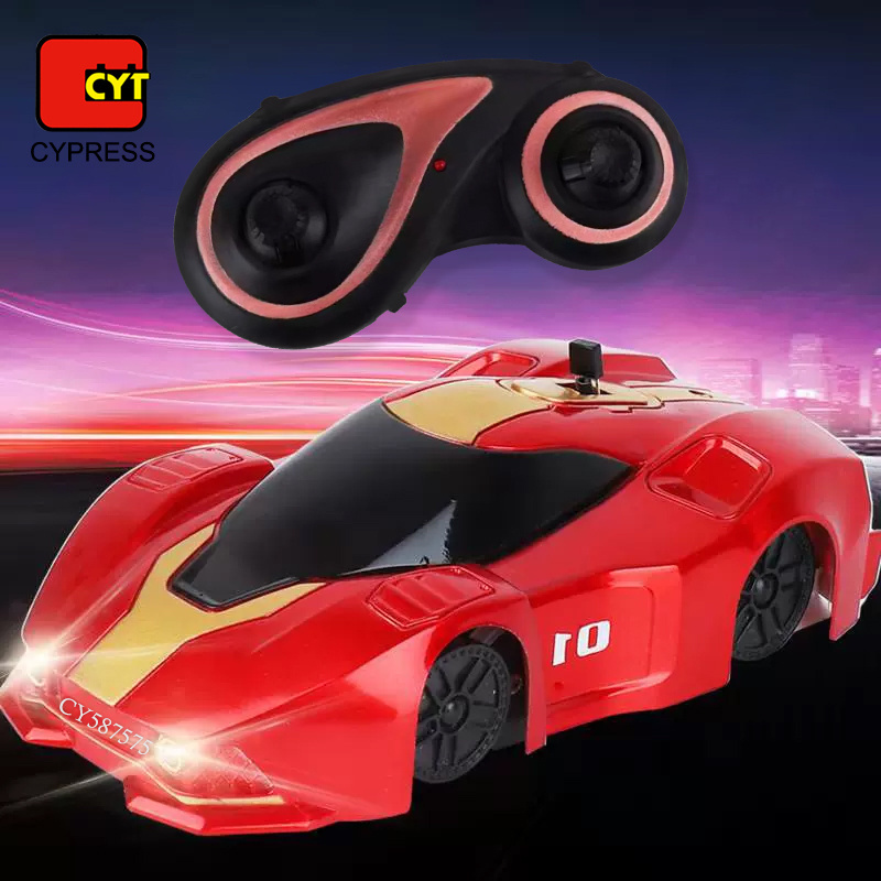 Hot Sale RC Wall Climbing Car Remote Control Wall Climbing Stunt Car With Light For Kids