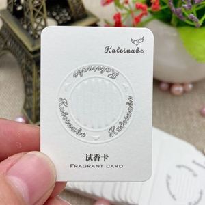 quality Perfume test strip Test paper thickened large smell card test card