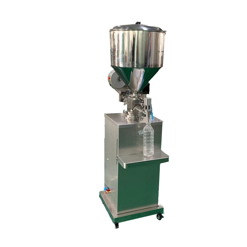 Semi Automatic Viscous Liquid Grease Cartridge Filler Sausage Silicone Sealant Filling Machine